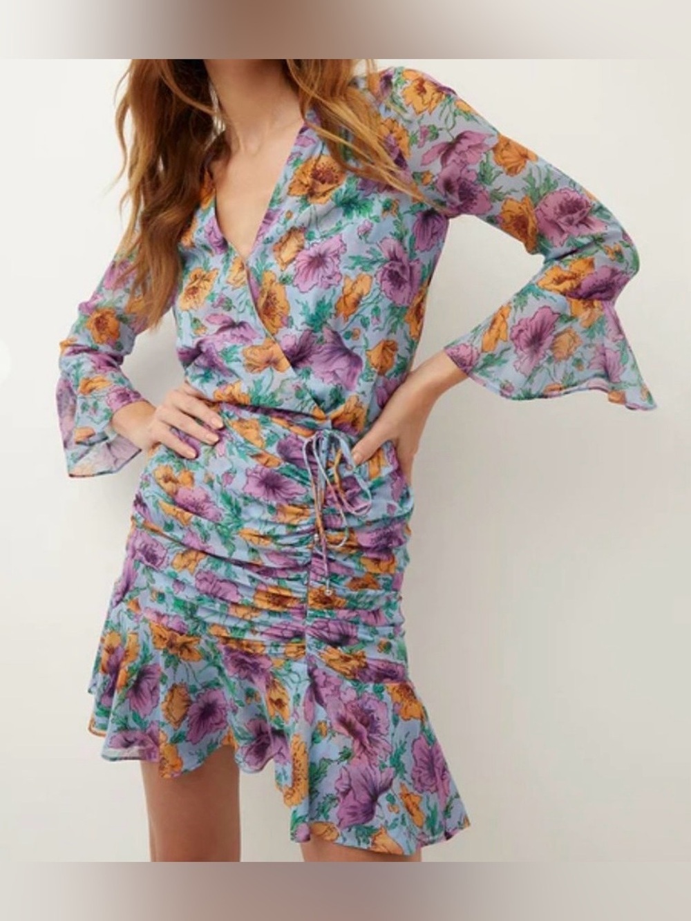 Veronica Beard 100% Silk Sean Dress